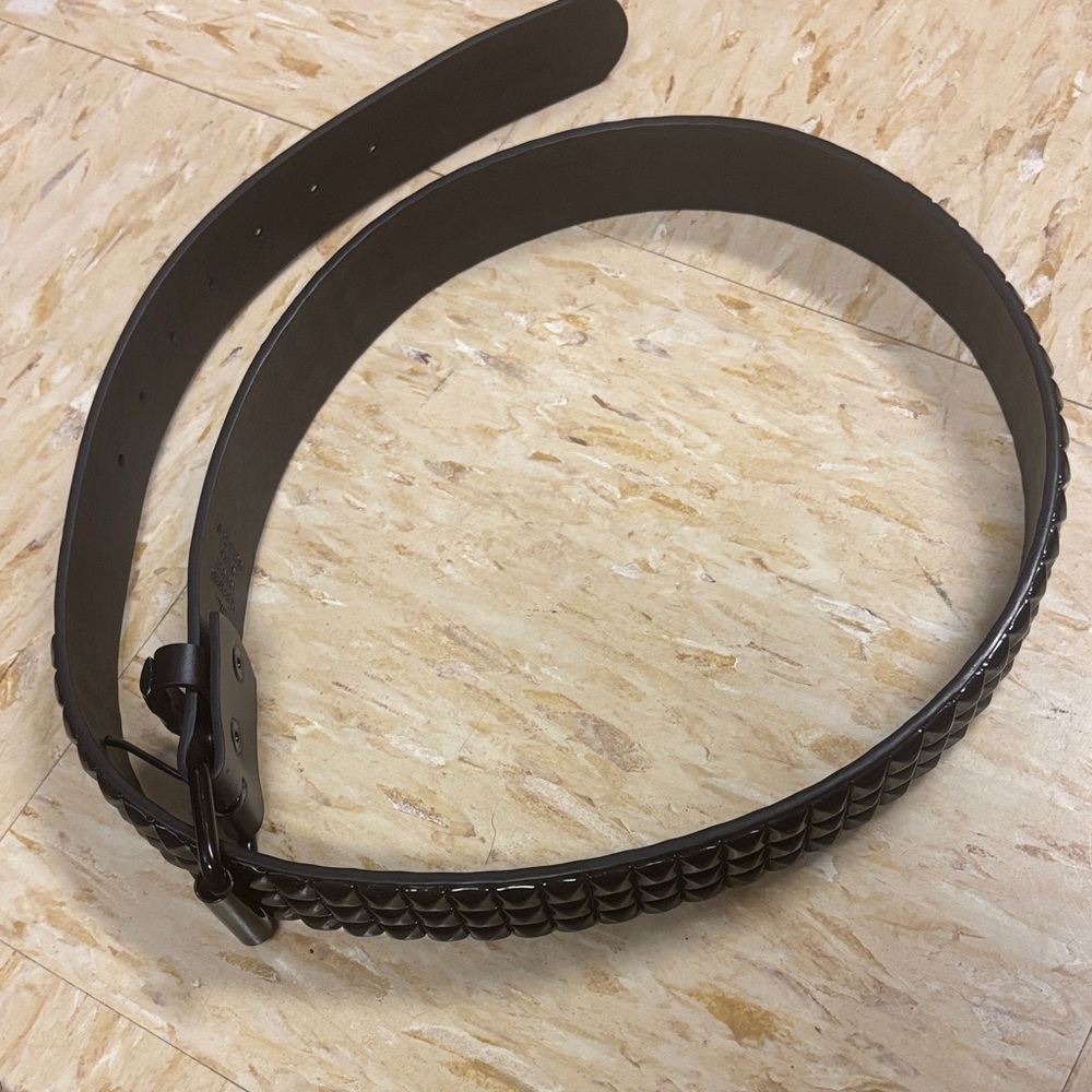 Black Studded Belt L/XL